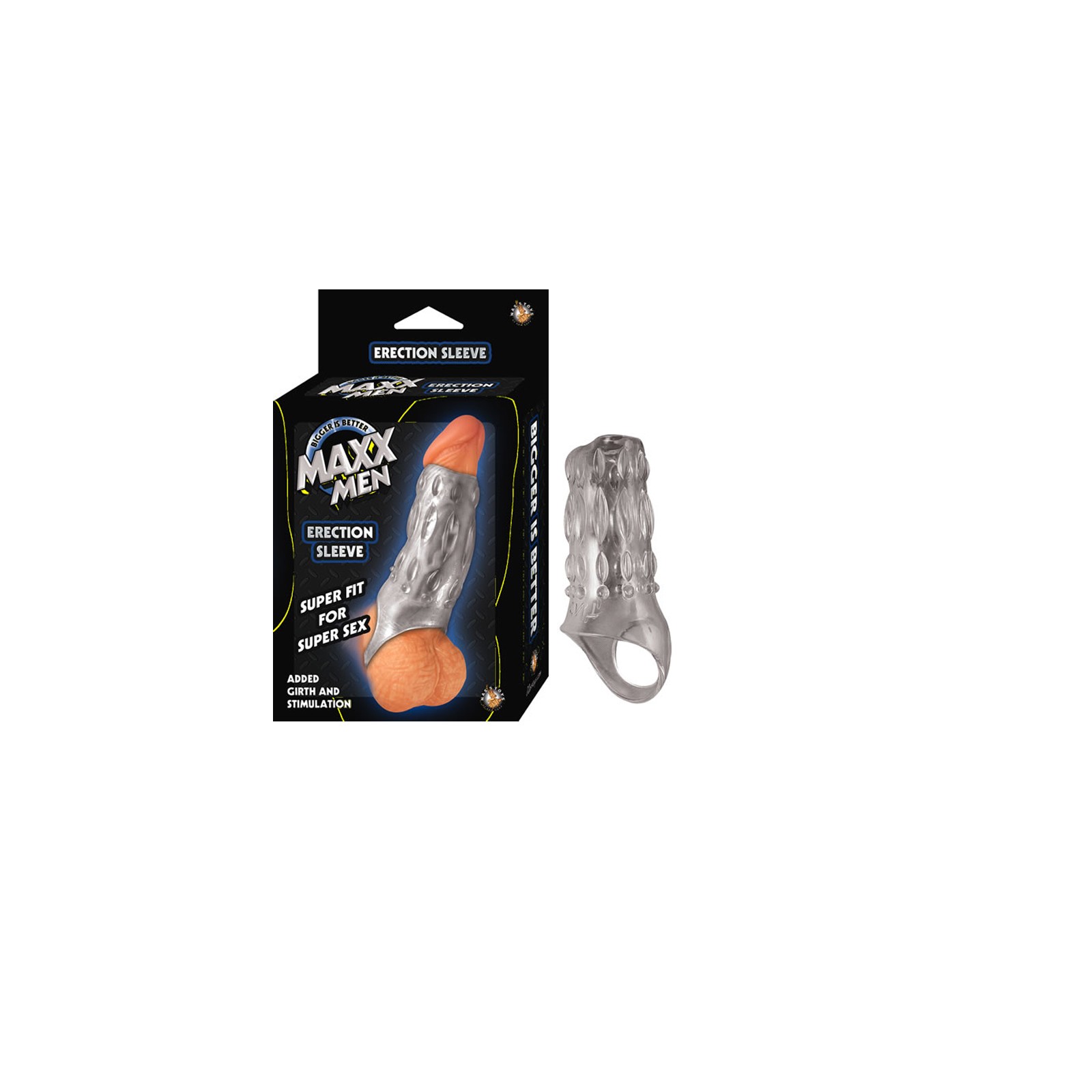 Maxx Men Erection Sleeve in Clear