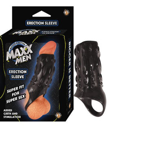 Maxx Men Erection Sleeve Black