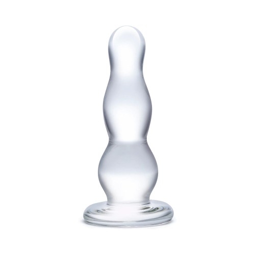 Glas 4 in. Glass Butt Plug for Beginners