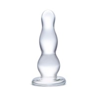 Glas 4 in. Glass Butt Plug for Beginners