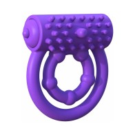 Pipedream Fantasy C-Ringz Vibrating Performance Ring Purple