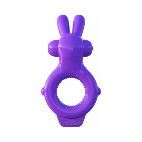 Pipedream Fantasy C-Ringz Vibrating Ultimate Rabbit Ring With Ears Purple