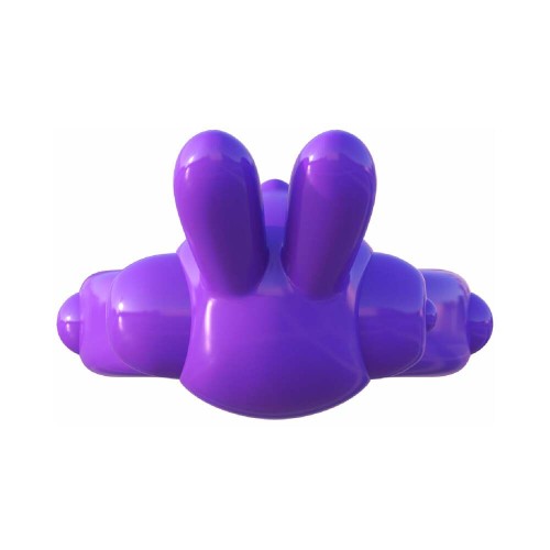 Pipedream Fantasy C-Ringz Vibrating Ultimate Rabbit Ring With Ears Purple