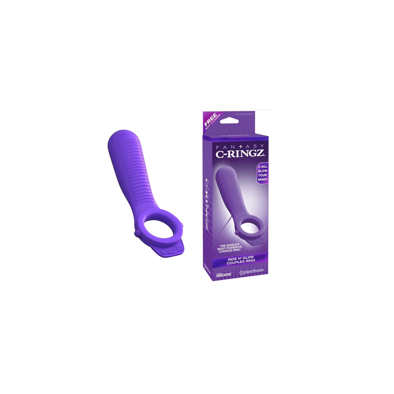 Anillo Vibrador Control Remoto Pipedream Fantasy C-Ringz