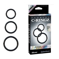 Pipedream C-Ringz Silicone Ring Set