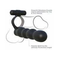 Pipedream Fantasy C-Ringz Double Penetrator Vibrating Cockring