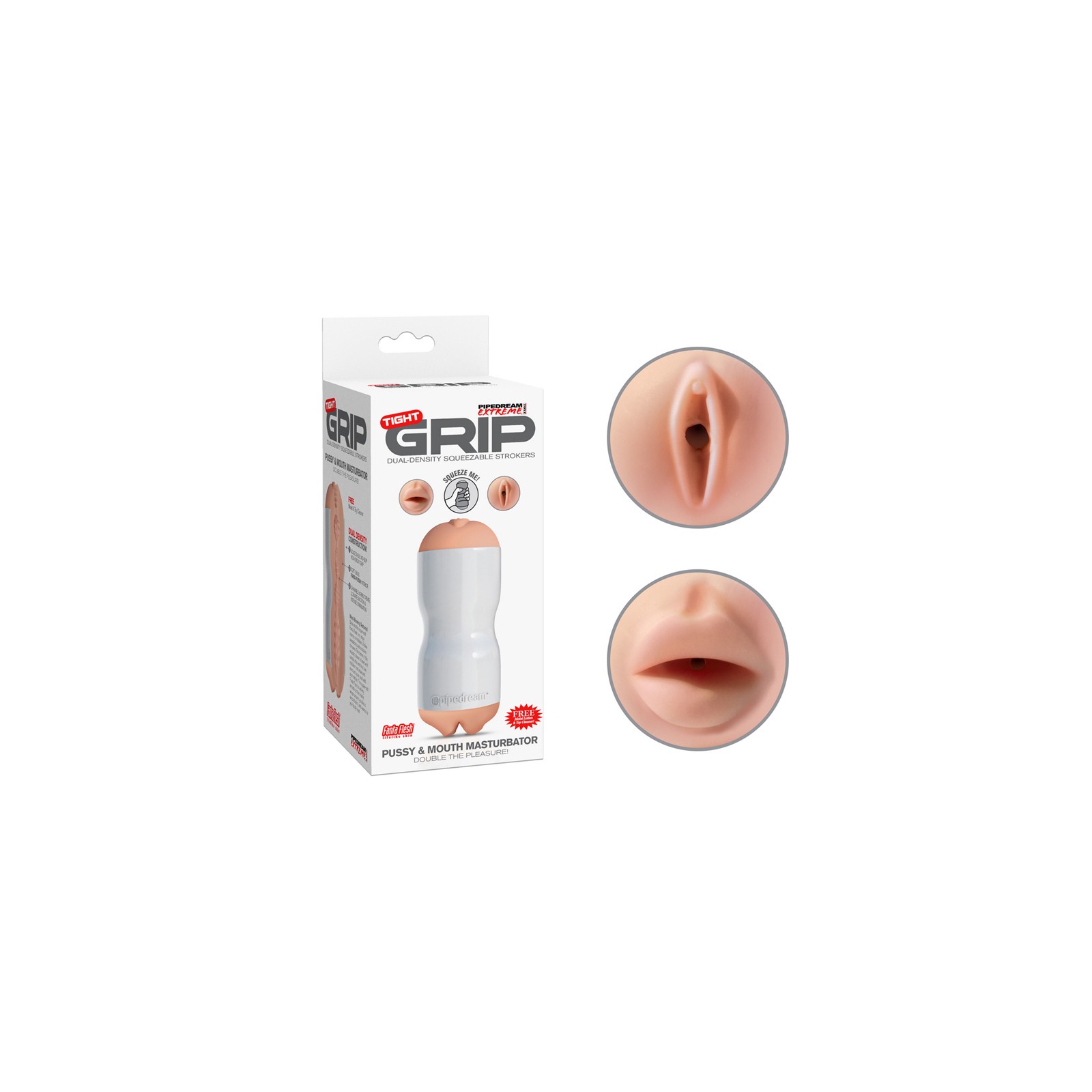 Masturbador PDX Tight Grip de Doble Densidad