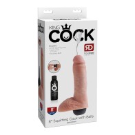 Pipedream King Cock 8 in Squirting Dildo