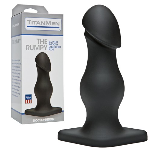 Titanmen El Rumpy Negro - Plug Anal de PVC