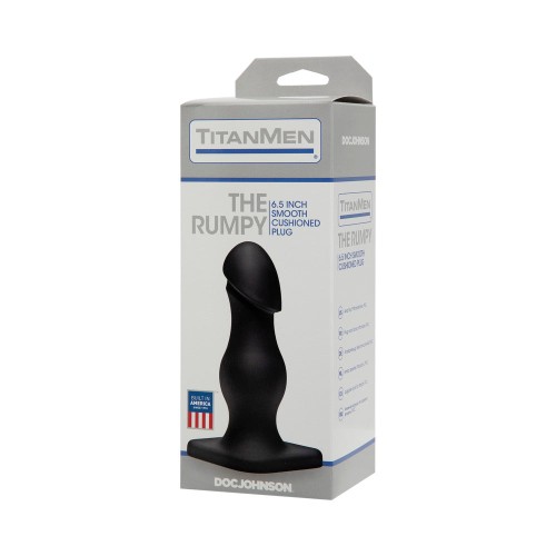 Titanmen El Rumpy Negro - Plug Anal de PVC