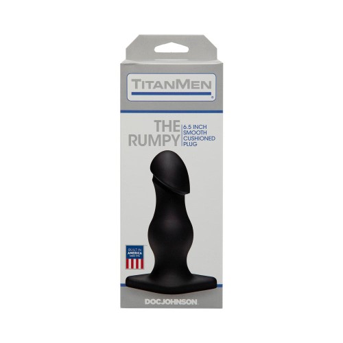 Titanmen The Rumpy Black - PVC Butt Plug