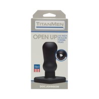 Titanmen The Open Up Black Anal Plug