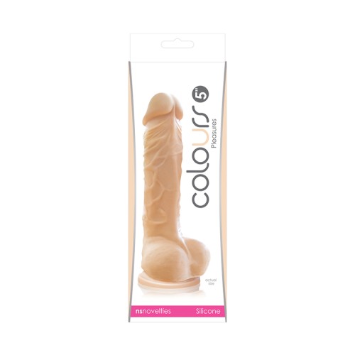 Dildo de Colores Placer de 5 in. - Toque Realista