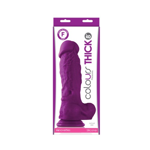 Dildo Colores Placer Grueso para la Satisfacción Máxima