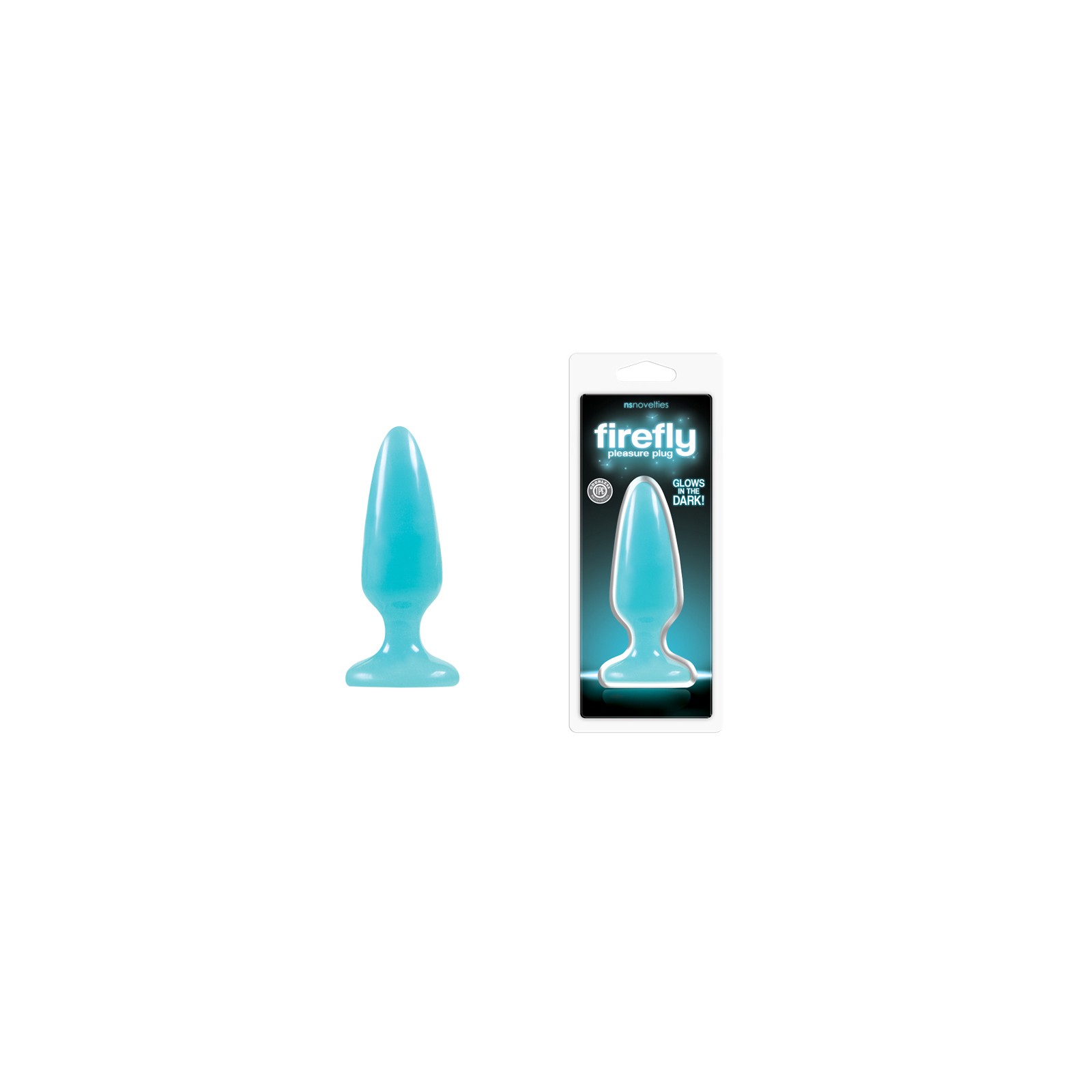 Firefly Medium Blue Pleasure Plug