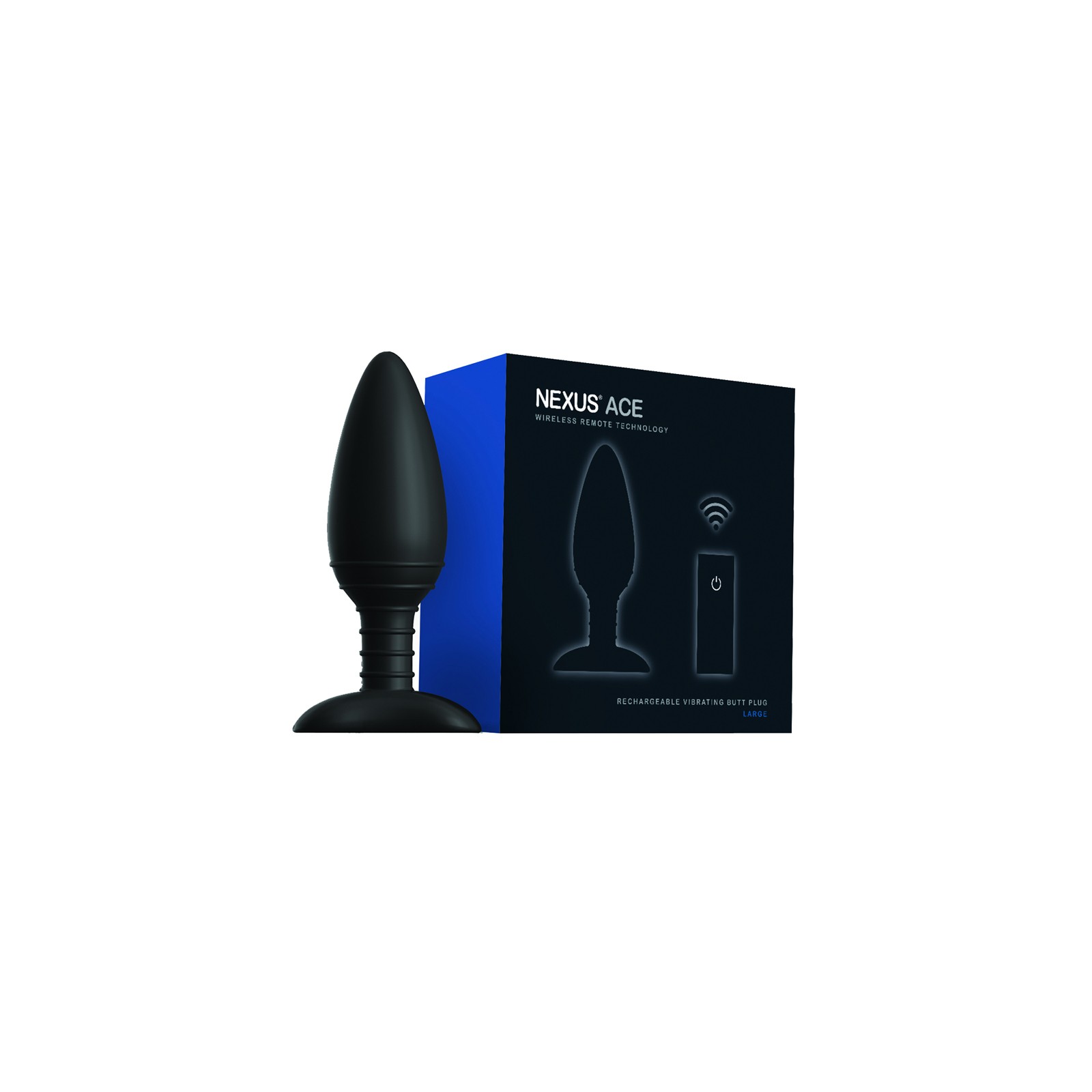 Nexus Ace Large Remote Control Vibrating Butt Plug