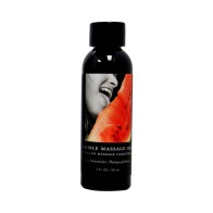 Earthly Body Hemp Seed Edible Massage Oil 3-Piece Gift Set