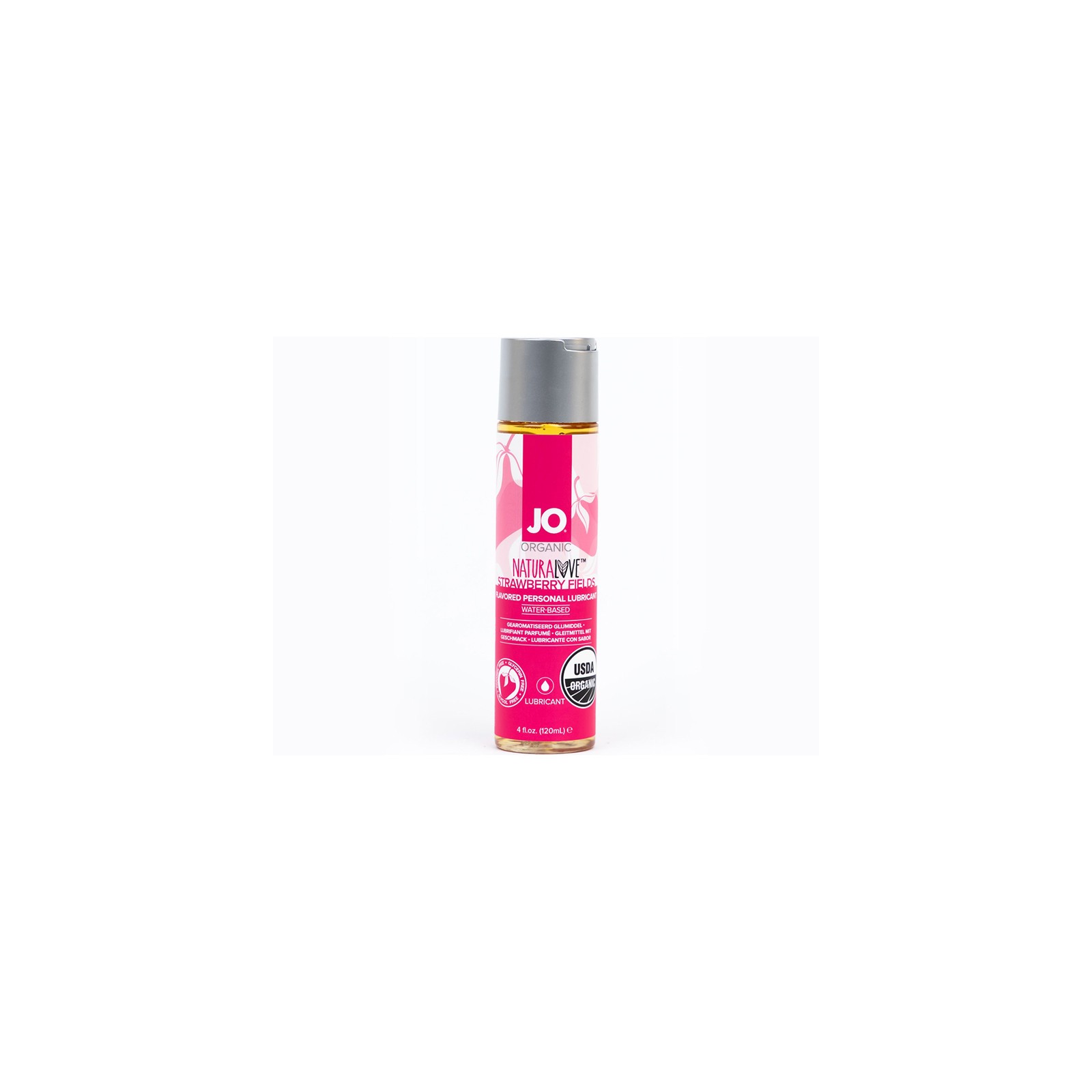 Lubricante Orgánico de Fresa JO NaturaLove