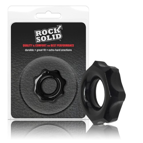 Rock Solid Gear Anillo C Negro