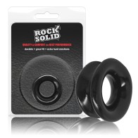 Anillo C Convexo Negro Rock Solid en Clamshell