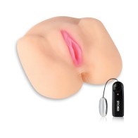 Hustler Vibrating Dual Entry Masturbator