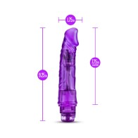 B Yours Vibe 6 Dildo Vibrador Realista Púrpura