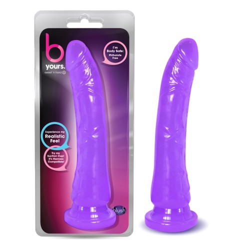 B Yours Sweet 'n Hard 6 Dildo in Purple