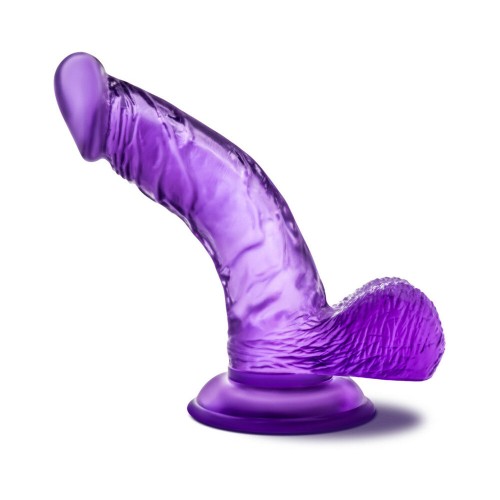 B Yours Sweet 'n Hard 8 Dildo with Balls Purple