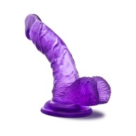 B Yours Sweet 'n Hard 8 Dildo Realista de 6.5 in. con Bolas Morado