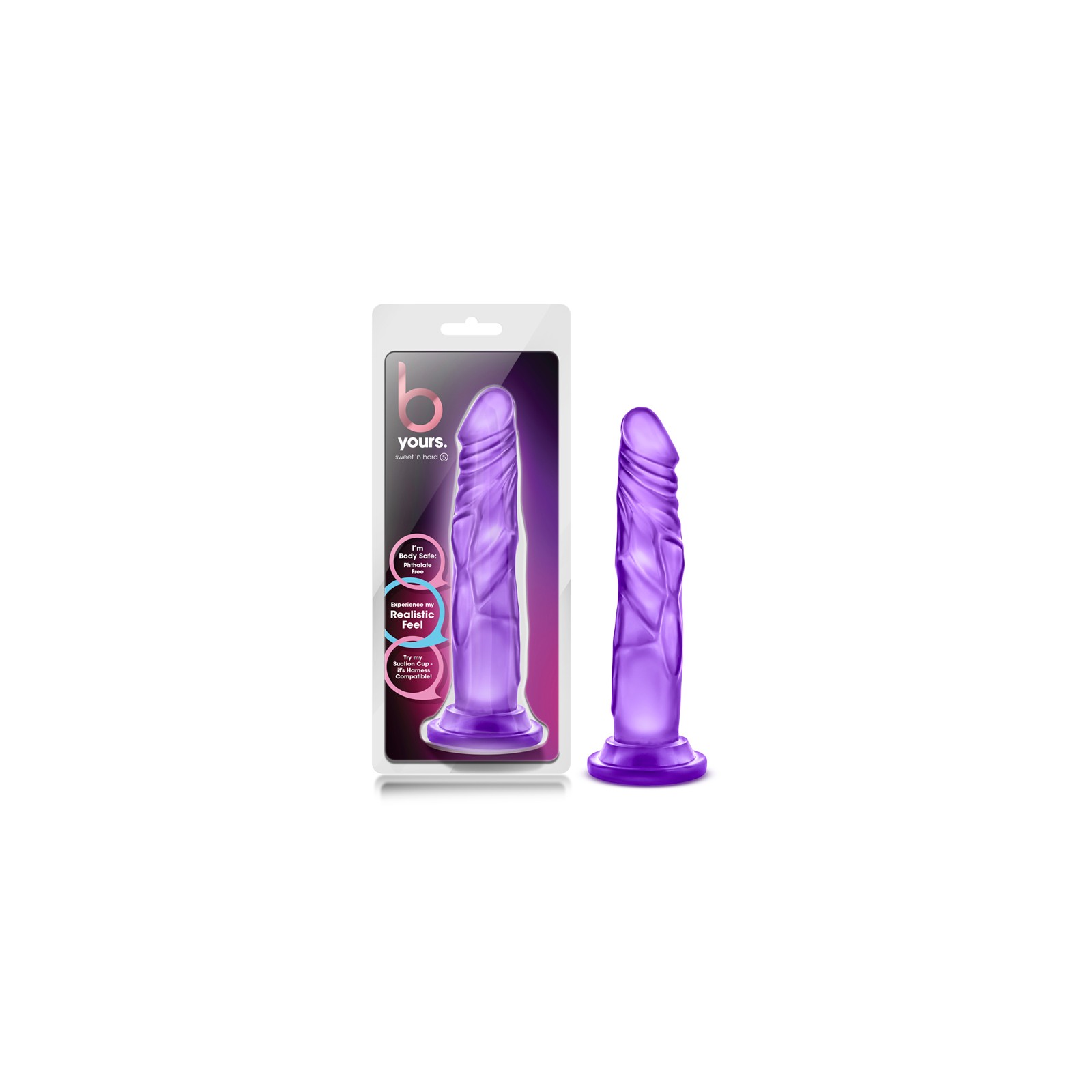 B Yours Sweet 'n Hard 7.5 inch Dildo for Realistic Pleasure