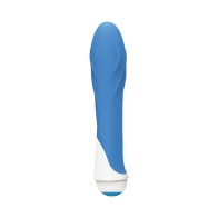 Vibrador Texturizado de Silicona Curve Toys Gossip Charlie a Prueba de Agua Azure