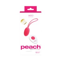 VeDO Peach Rechargeable Egg Vibe