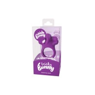 Anillo Vibrador Recargable VeDO Frisky Bunny - Púrpura Perfecto