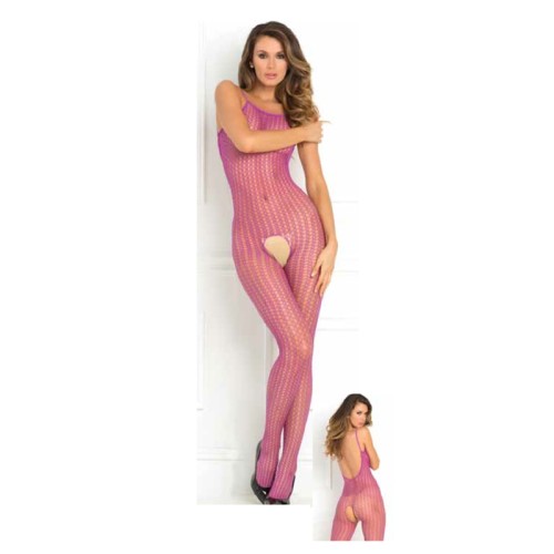 Rene Rofe Crochet Net Bodystocking for Seduction