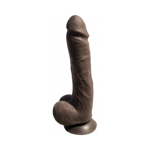 Dildo Python de la Serie Black Diamond Skinsations 9.5 Pulgadas