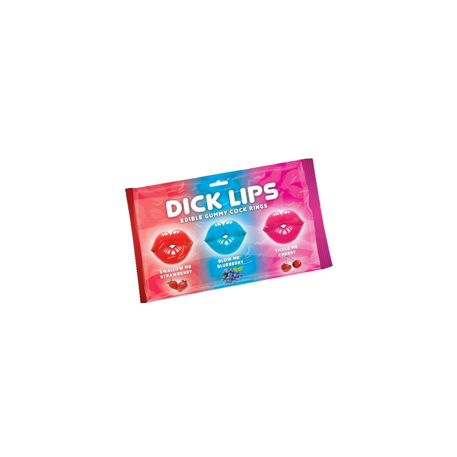 Anillos de Gummy Edibles Dick Lips - 3-Pack