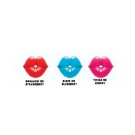 Anillos de Gummy Edibles Dick Lips - 3-Pack