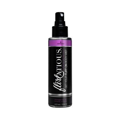 Sensuva Flirtatious Pheromone Body Mist Pomegranate for Confidence