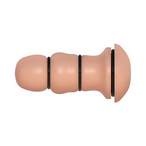 PDX Estimulador Anal Ajustado Beige