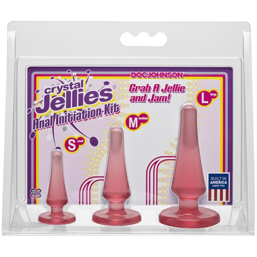 Crystal Jellies Anal Initiation Kit