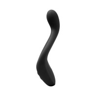 Vibrador y Anillo para Pene Tryst Negro