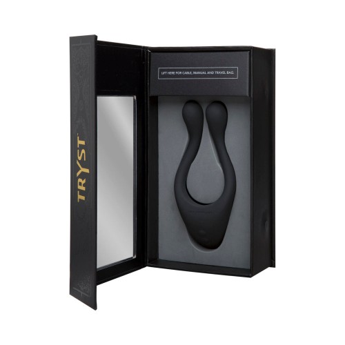 Tryst Black Solo Vibrator and Cock Ring