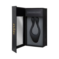 Vibrador y Anillo para Pene Tryst Negro