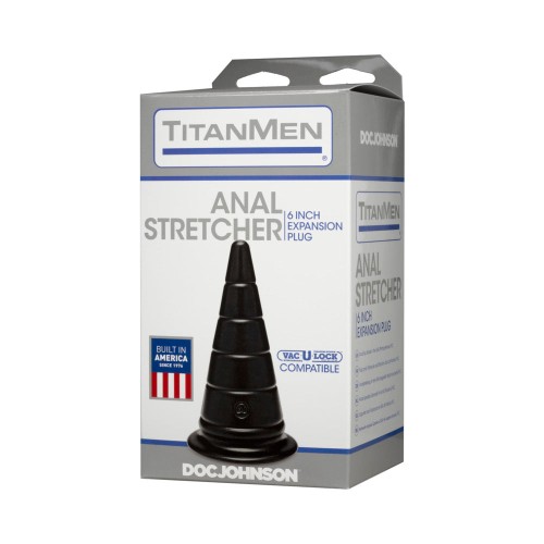 TitanMen Anal Stretcher 6 inches Black