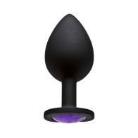 Bling de Trasero Grande Morado Para Juego Glamuroso