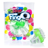 Screaming O ColorPop FingO Tip Green for Erogenous Zones