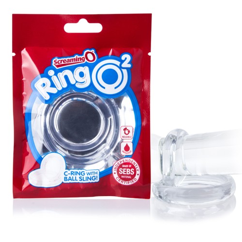 Anillo de Erección Doble Screaming O RingO2 Transparente