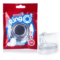 Screaming O RingO2 Double Erection Ring Clear