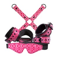 Sinful Vinyl Bondage Kit in Pink