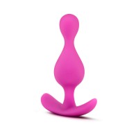 Luxe Explore Pink Silicone Anal Plug